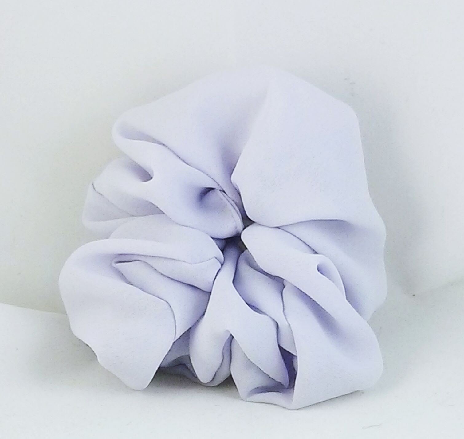 Lilac Georgette Scrunchy - Large