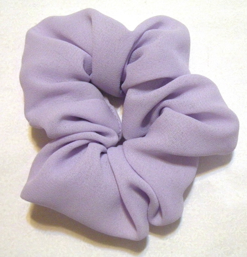 Lilac Georgette Scrunchy - Small