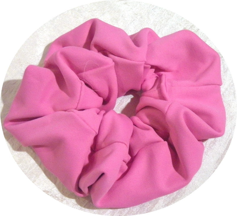 Dahlia Pink Sports Scrunchy - Large