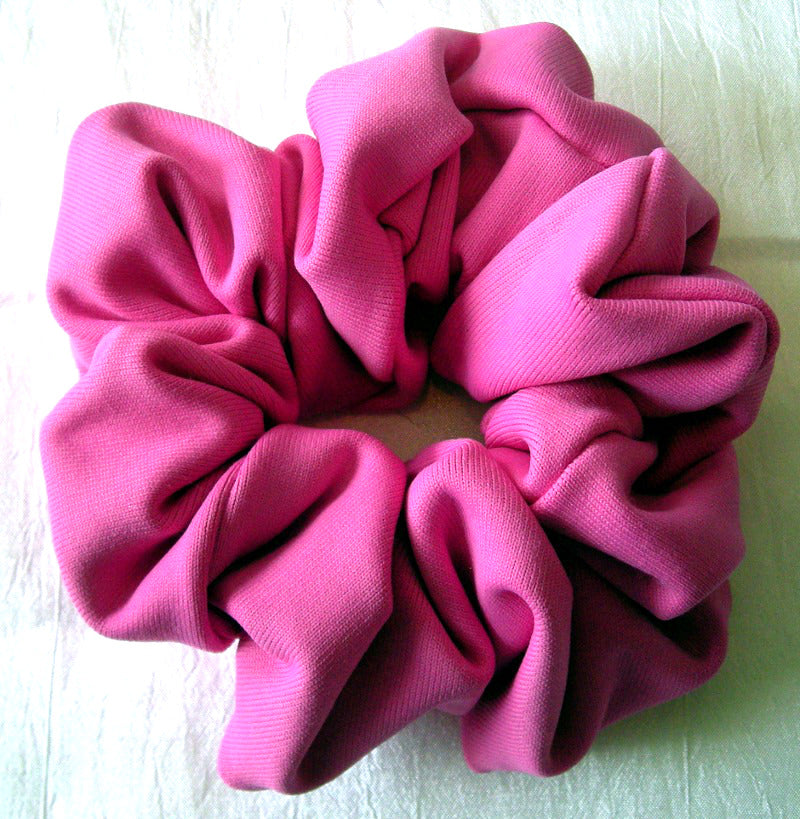 Dahlia Pink Sports Scrunchy - Regular