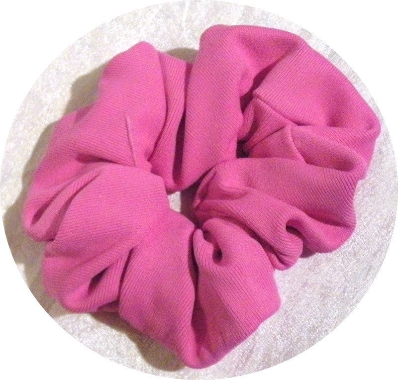 Dahlia Pink Sports Scrunchy - Small