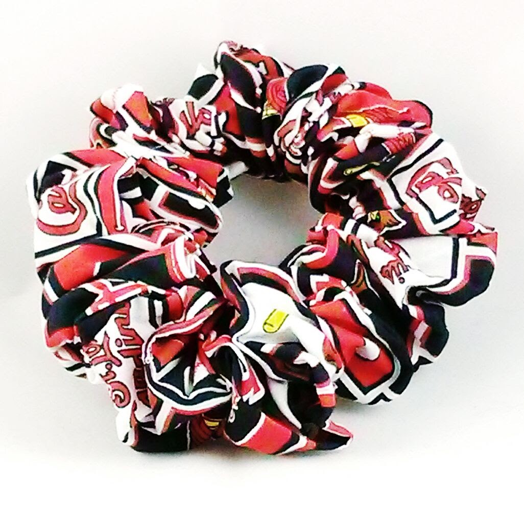 Cardinals Baseball Cotton Hair Scrunchy - Jumbo