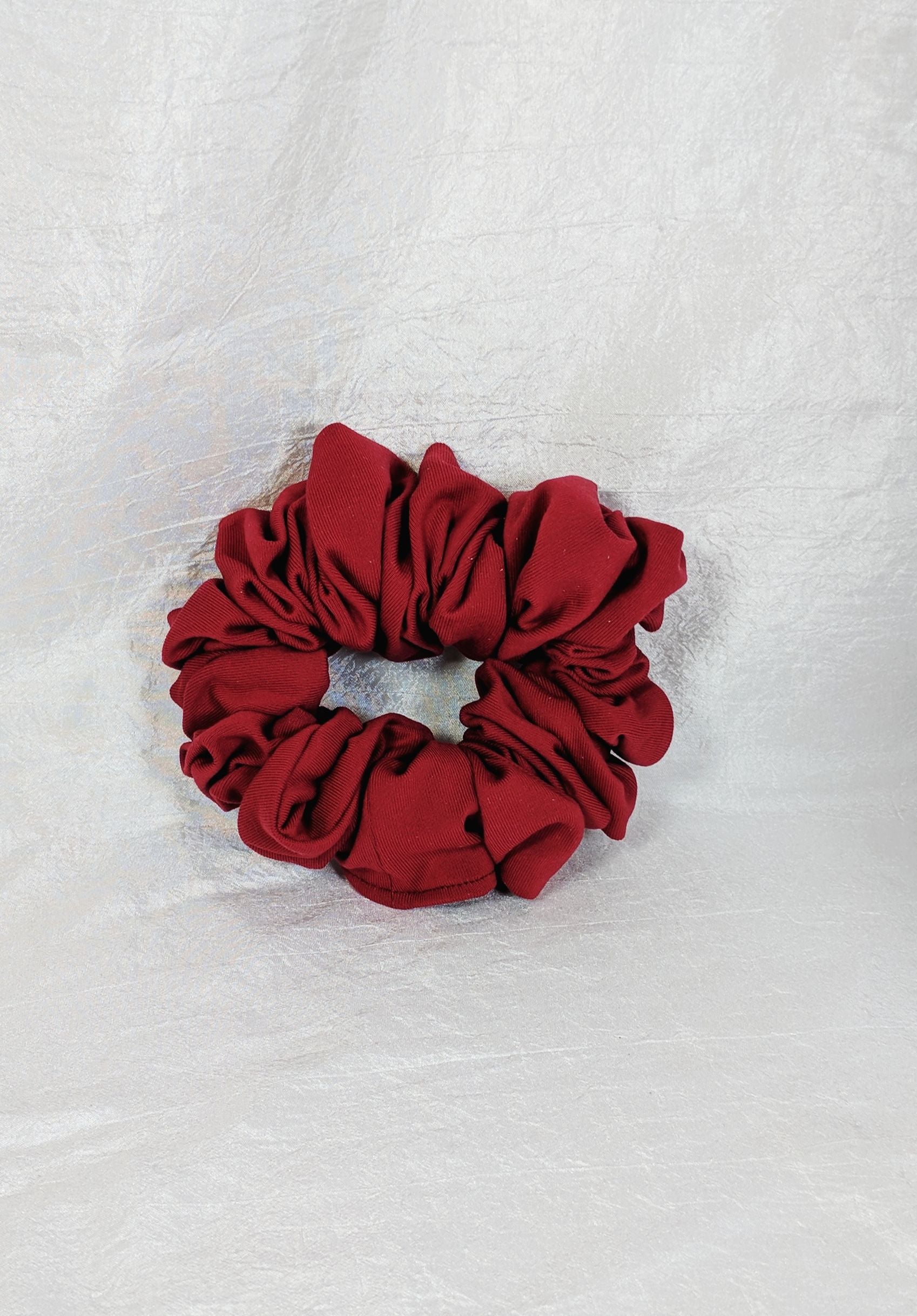 Red Eco-Friendly Sports Hair Scrunchy - Full