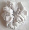 White Jersey Scrunchy - Regular