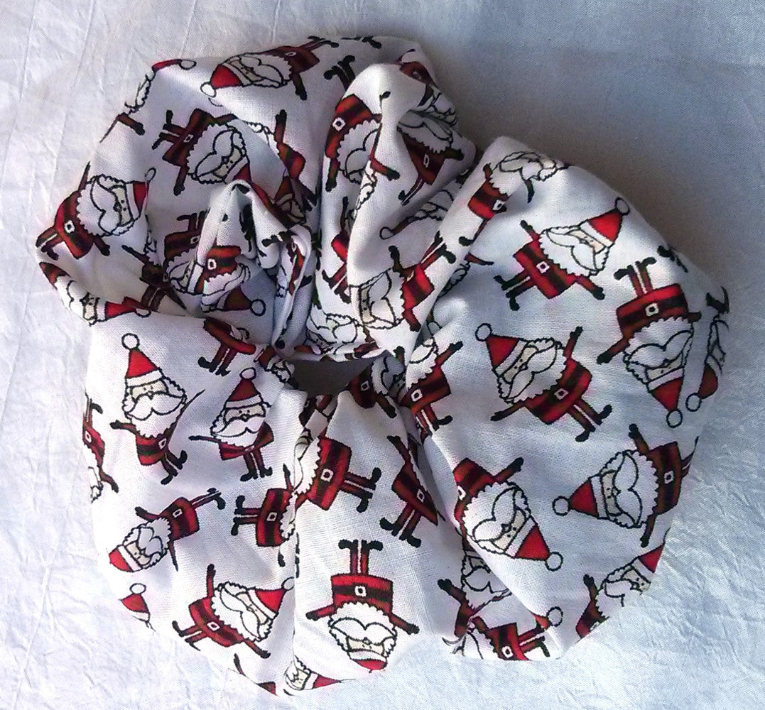 Santa Scrunchy - Large