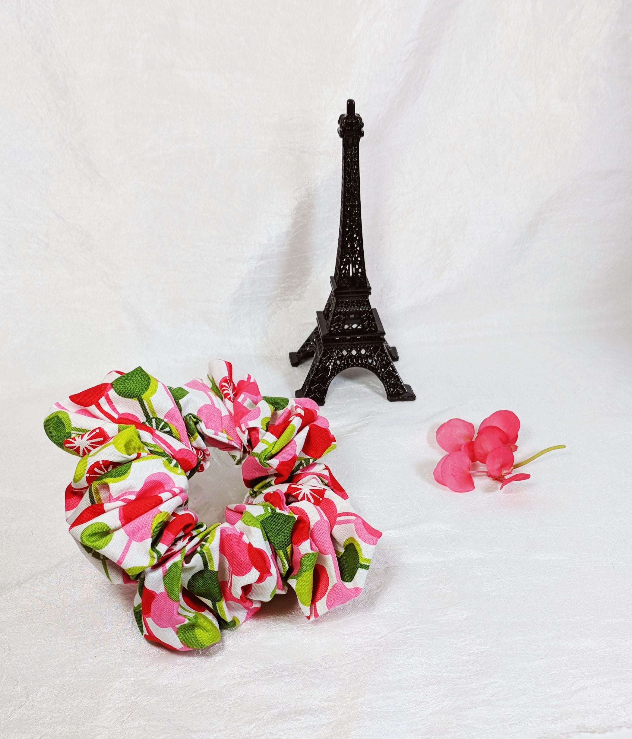 Ornament Cotton Hair Scrunchy - Jumbo