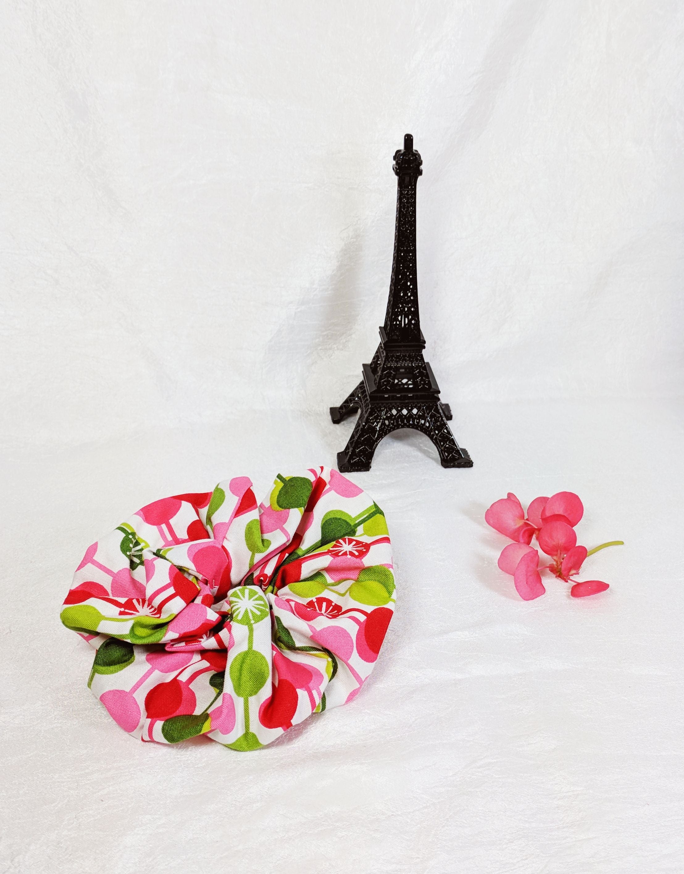 Ornament Cotton Hair Scrunchy - Large
