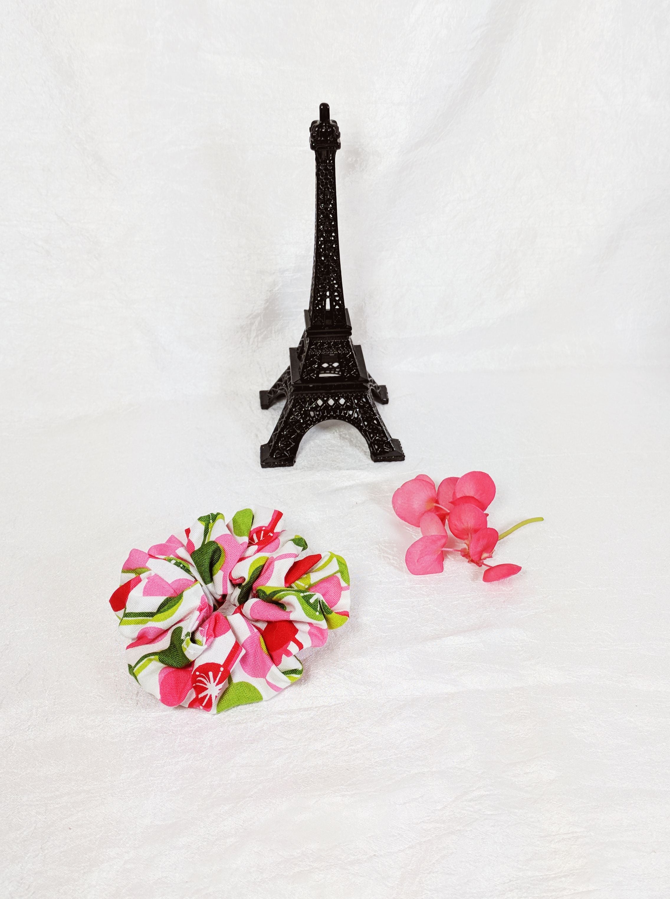 Ornament Cotton Hair Scrunchy - Small