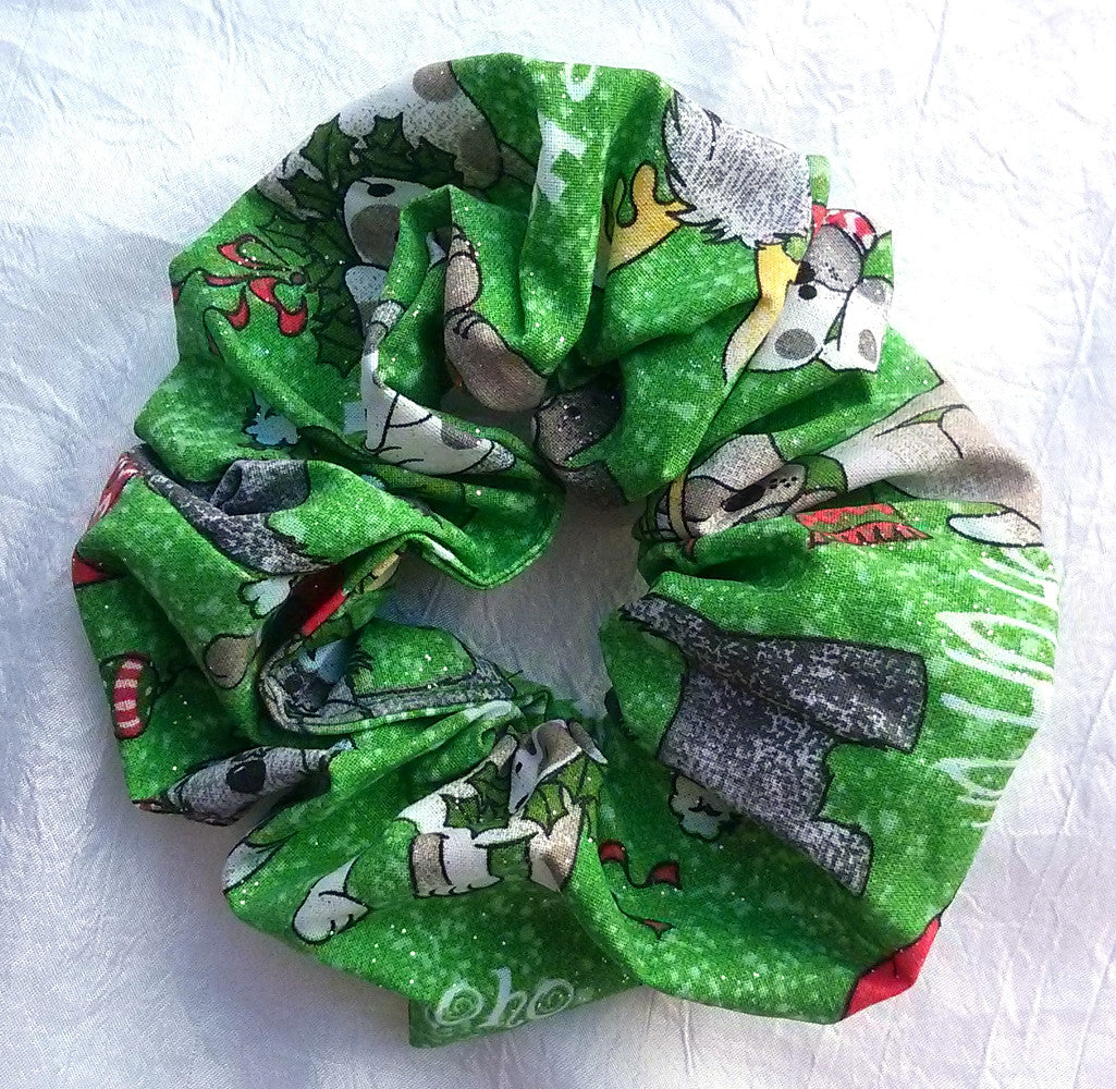 Ho Ho Ho Dogs Scrunchy - Regular