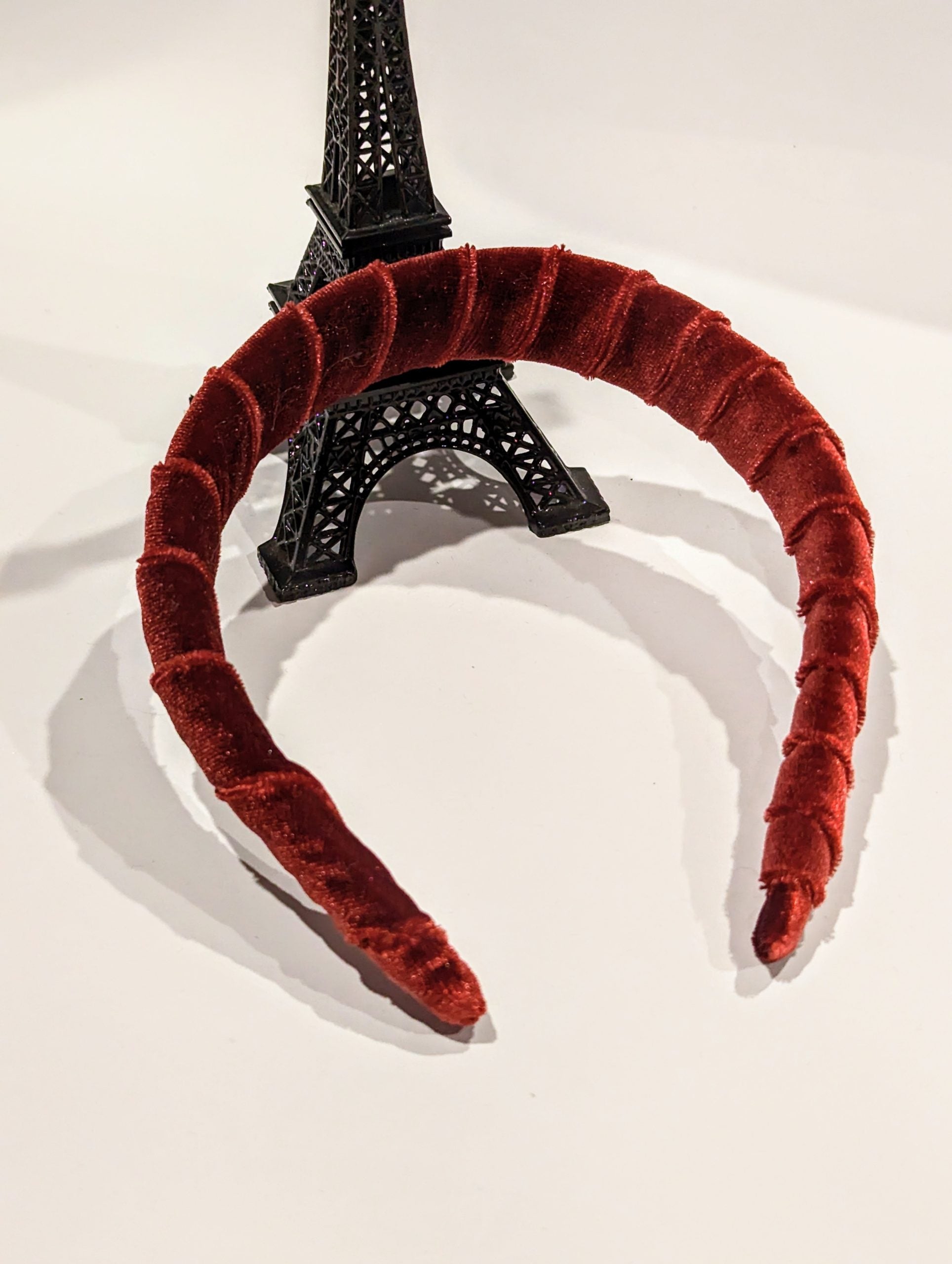 Rust Velvet Headband
