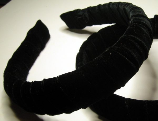 Black Velvet Headband