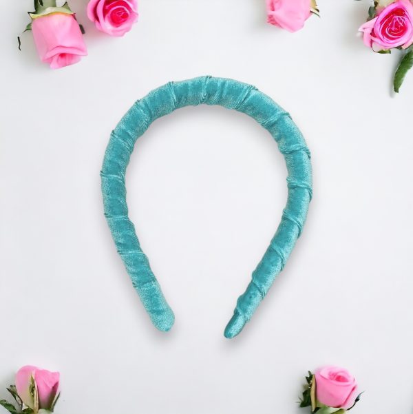 Seafoam Green Velvet Headband