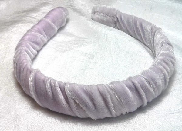 Lilac Velvet Headband