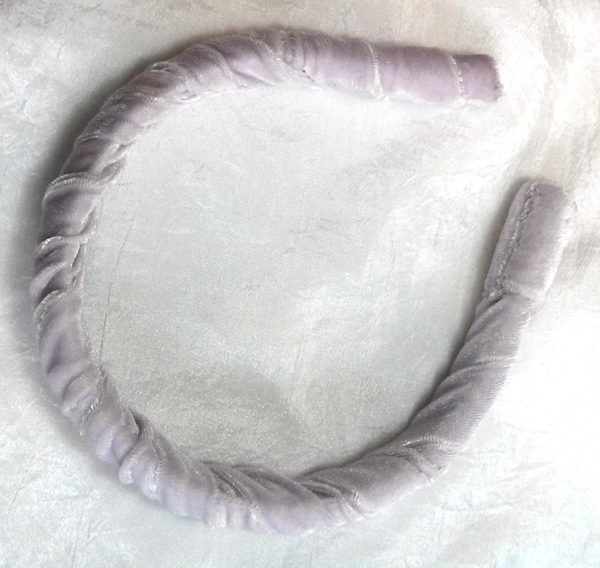 Lilac Velvet Headband - Image 2